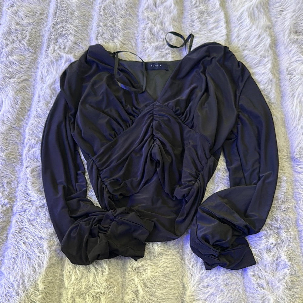 Elegant Black Women's Top